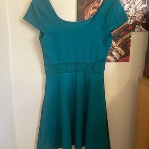 Turquoise dress
